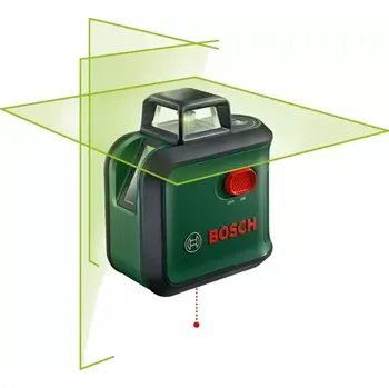 Měřící laser Křížový laser 360˚ + stativ Bosch AdvancedLevel 360 + TT 150
