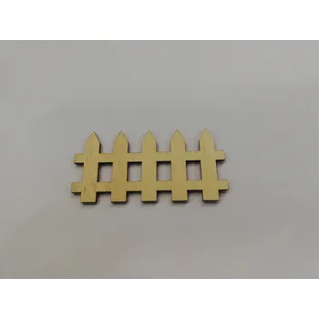 Dřevěná hračka Dřevěný výřez plot malý