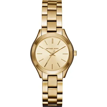 Hodinky Michael Kors Slim Runway MK3512 Zlatá