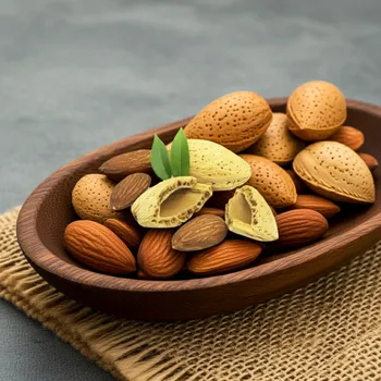 Krmivo pro hlodavce Mandle natural ve skořápce 1 kg