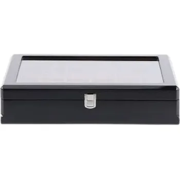 Box na hodinky Dřevěný box na hodinky Helveti (pro 18 hodinek) + 5 let záruka a dárek ZDARMA