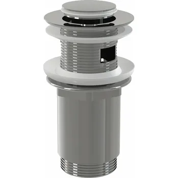 Sifon ALCADRAIN Výpust umyvadlová Alcadrain chrom CLICK/CLACK 5/4 celokov, malá zátka A391 A391