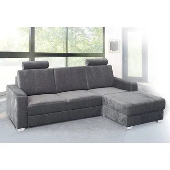 Sedací souprava FAGUS Rohová sedací souprava DENISA s rozkladem - AKČNÍ VARIANTA PROVEDENÍ: 3-sedák bez rozkladu + roh s ÚP - kateg.0