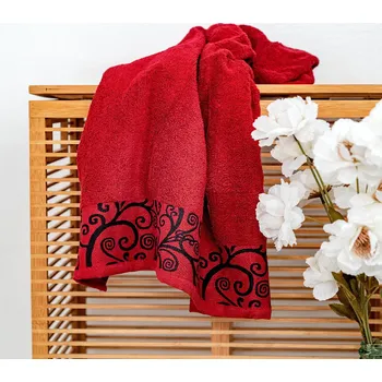 Froté osuška Stanex - VENEZIA 70 x 140 BORDÓ