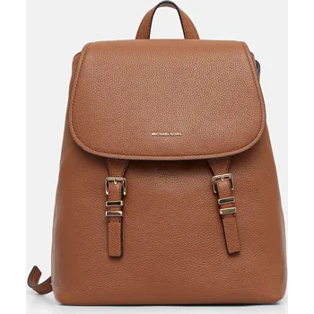 Městský batoh Kožený batoh MICHAEL Michael Kors QUINN dámský, hnědá barva, velký, 30T5GQNB2L 88X, vel. ONE SIZE