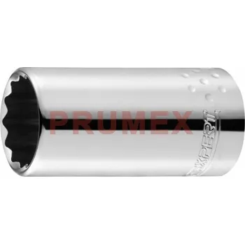 Gola hlavice 1/2" 12hranná prodloužená hlavice 22mm, TONA EXPERT, E117287 - 22