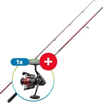 Rybářský prut Prut + Naviják PENN Fierce IV Spin 2,42m 15-40gr 3000