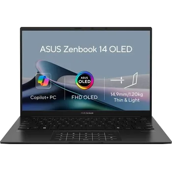 Notebook ASUS NTB Zenbook 14 (UM3406KA-OLED122X), R7-AI-350, 14" 1920 x 1200, 16GB, 1TB SSD, Radeon, W11 Pro, Black