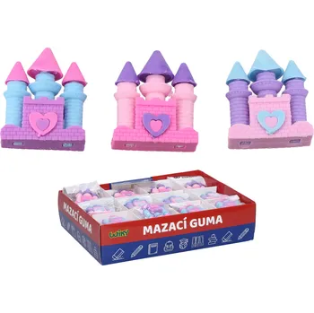Pryž Mazací guma ve tvaru hradu