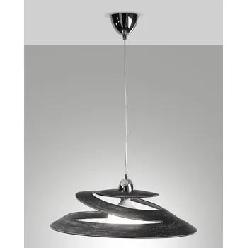 Fabas 3357-40-349 Aragon, závěsné svítidlo, 1xE27 max.60W, antická černá, prům. 53cm