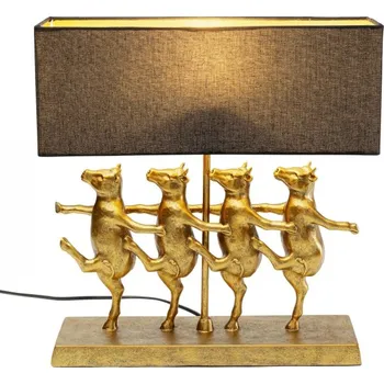 Lampička KARE Design Stolní lampa Tančící krávy - černá