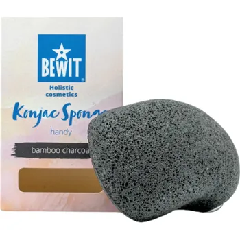 Bewit Konjaková houbička bambusové uhlí Handy (Kosmetické doplňky)