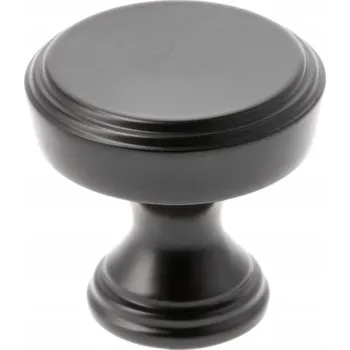 Nábytkové kování Nábytková úchytka na nábytek GTV SONET ČERNÁ MATNÁ