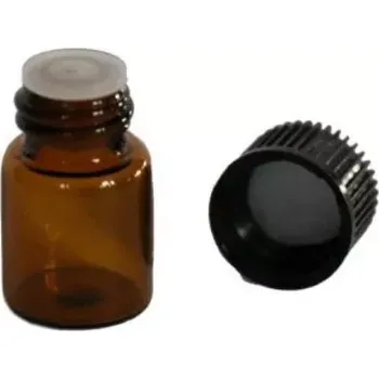 Bewit Lahvička 2 ml s kapátkem, černý uzávěr (Doplněk)