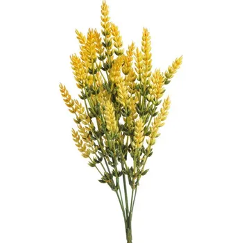 umělá květina Umělý vřesovec trs - žlutá
