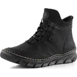 Rieker šněrovací kotník černý 55069-00 - 38 | P687927