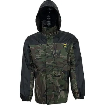 Rybářské oblečení Behr Bunda Rain Jacket Camou - Velikost XL