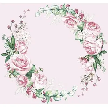 Papírový kapesník Ubrousky papírové RŮŽE 20ks