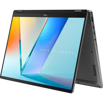 Notebook ASUS Vivobook Flip/ CORE ULTRA 7 258V/ 32GB/ 1TB SSD/ Intel® Graphics/ 14"WUXGA,touch/ W11P/ šedý