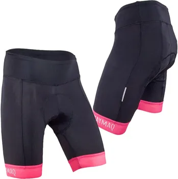 Cyklistické kalhoty KAYMAQ ALTA černá/růžová L