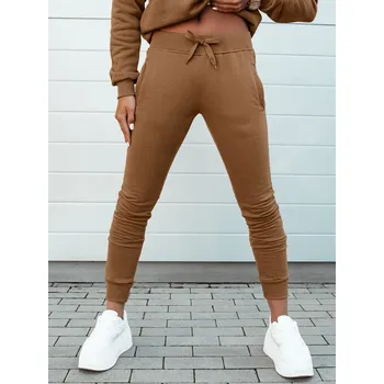 Dámské hnědé tepláky FITS DStreet hnědá 3276917