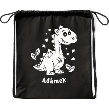 Městský batoh Vak Dinosaurus se jménem Barva: Černá