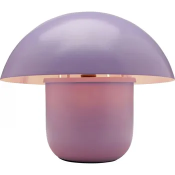 Lampička KARE Design Stolní lampa Mushroom - fialová, 27cm