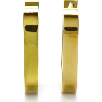 Náušnice Ocelové náušnice Jordan - Zlatá