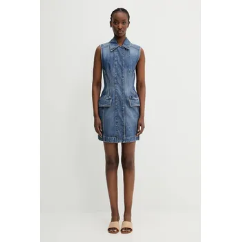Dámské šaty Džínové šaty Sportmax Carabo, 40, modrá, 55X