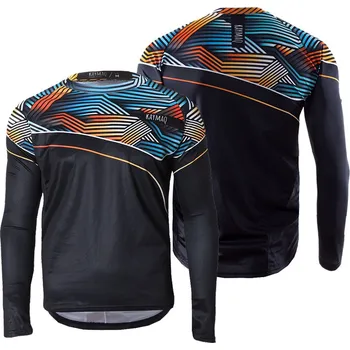 cyklistický dres KAYMAQ MTB M35 dlouhý rukáv XL