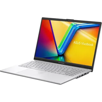 Notebook ASUS Vivobook Go/ N100/ 4GB/ 128GB UFS/ Intel® Graphics/ 15,6"FHD/ W11H S/ stříbrný