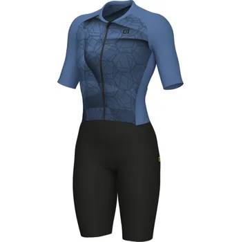 Cyklistická bunda ALÉ Cyklistická kombinéza - BEYOND TRIATHLON - modrá/černá S
