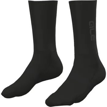 Pánské ponožky ALÉ Cyklistické ponožky klasické - FLUIDA - černá 44-47