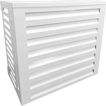 Příslušenství pro klimatizaci Designový kryt pro klimatizaci a tepelné čerpadlo na zeď vel. L, bílá