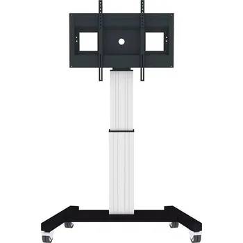 Diagnostický test POŠKOZENÝ OBAL - Neomounts PLASMA-M2500SILVER / Motorised Mobile Floor Stand - VESA 200x200 up to 800x600 / Silver