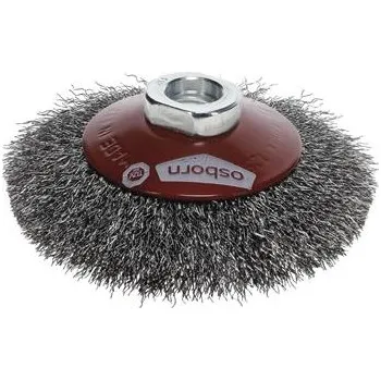 Brusný kotouč OSBORN Brusný kartáčový kotouč se závitem 100 x 10 x 20 mm, ocelový drát vlnitý