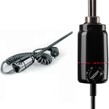 Topná tyč House Level GT300BL Topná tyč s termostatem 300 W, lesklá černá