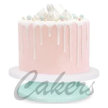 Čokoláda Vyvýšený otočný talíř na dorty O 28 cm