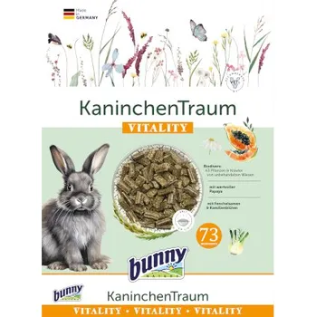 Krmivo pro hlodavce 4kg bunny KaninchenTraum VITALITY krmivo pro malá zvířata