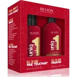 Revlon Professional UniqOne Revlon Professional Uniq One All In One Classsic regenerační kúra pro všechny typy vlasů 150 ml + Revlon Professional Uniq One All In One Classsic vyživující šampon pro všechny typy vlasů 230 ml kosmetická sada