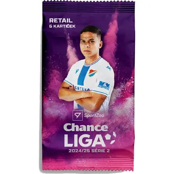 Sběratelská karetní hra Fotbalové karty SportZoo Chance Liga 2024/2025 2. série Retail Balíček