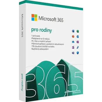 Software Microsoft 365 Family EN (BOX)