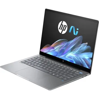 Notebook HP Omnibook X 14-fe1012nc/ SD-X1P-42-100/ 16GB DDR5/ 512GB SSD/ Qualcomm Adreno GPU/ 14"2,2K IPS/ W11H/ stříbrný