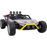 RKToys Elektrické autíčko Buggy Racing 2x200W šedé