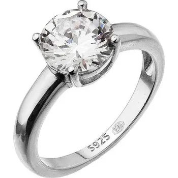 Prsten Stříbrný prsten s výrazným zirkonem 15012.1 52