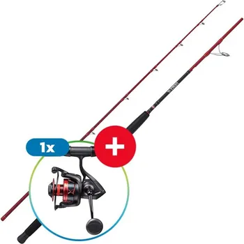 Rybářský prut Prut + Naviják Penn Fierce IV Boat Combo 2,13m 12-20lb 6000