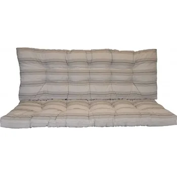 Axin Trading s.r.o. Polstr na zahradní houpačku 180 cm - látka Antik pruh