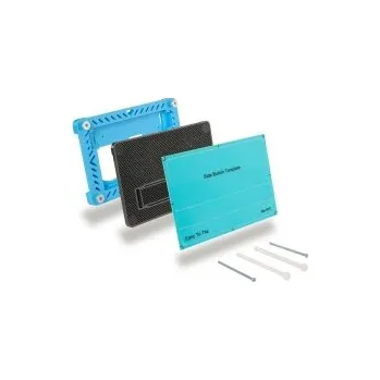 ETT - Podobkladové WC tlačítko pro TECE se základnou - side