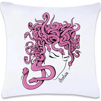 Dekorativní polštářek DOBRÝ TRIKO Polštář s potiskem 40 x 40 cm Medusa Oboustranný tisk: NE