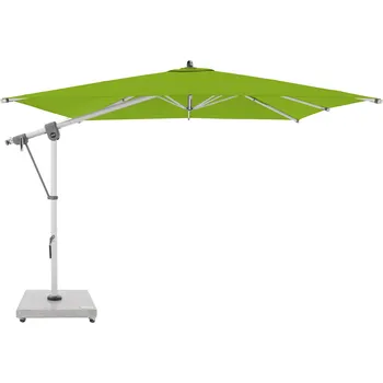 Slunečník Zahradní výkyvný slunečník s boční tyčí Doppler EXPERT 3 x 3 m, zelená DP465247T841